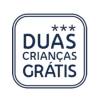 Selo Entrada para duas crianças gratis