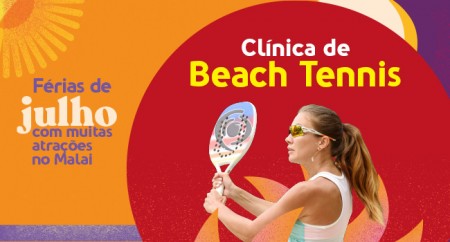 Beach Tennis nas Férias de Julho  
