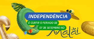 Feriado do 07 de setembro no Malai Manso Resort 